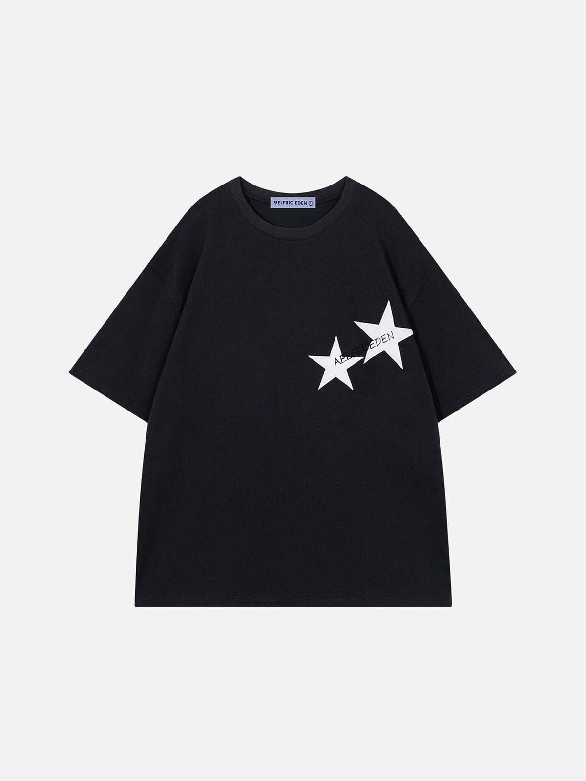 Embroidery Star Tee