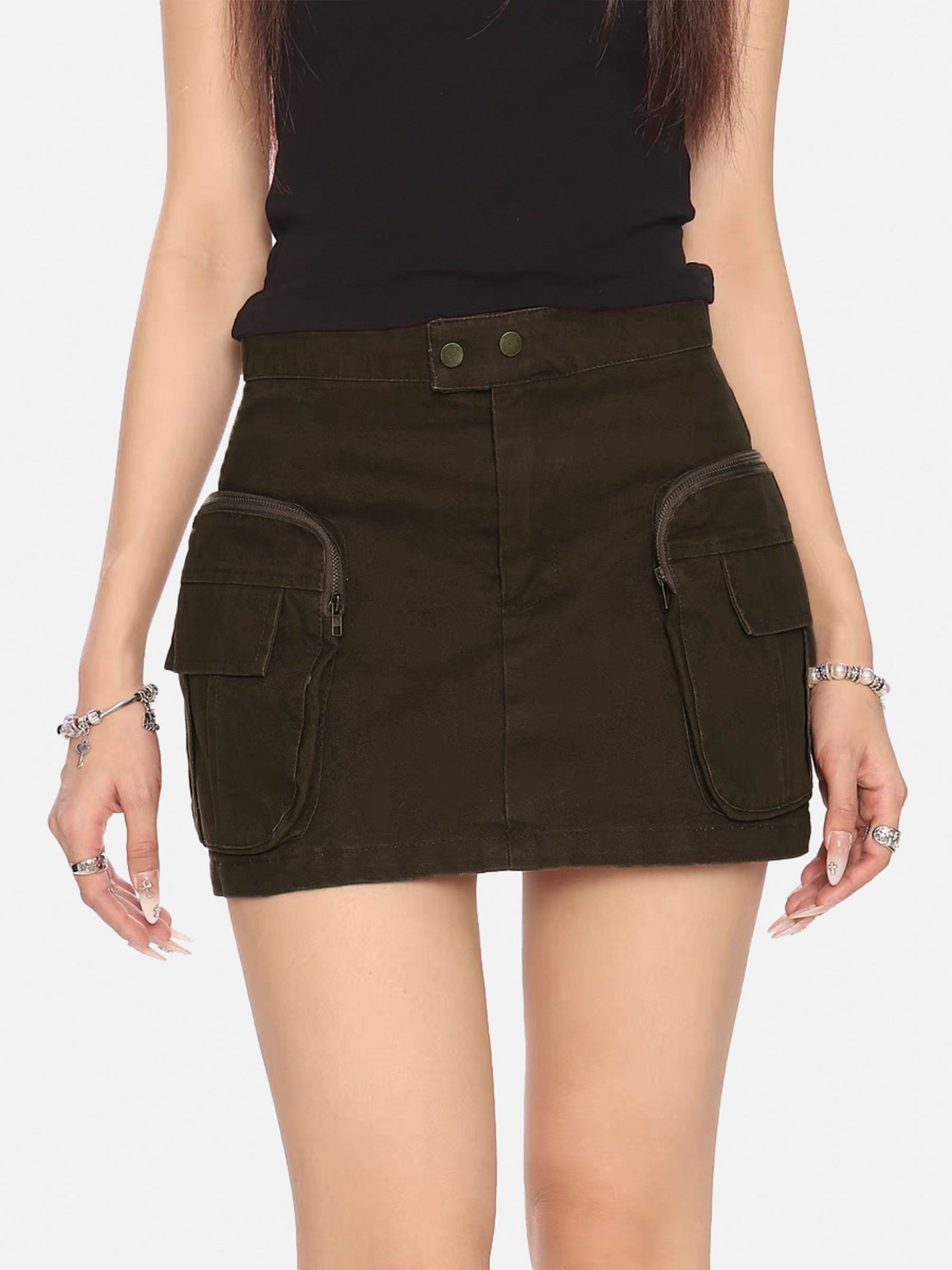 3D Pocket Skirt