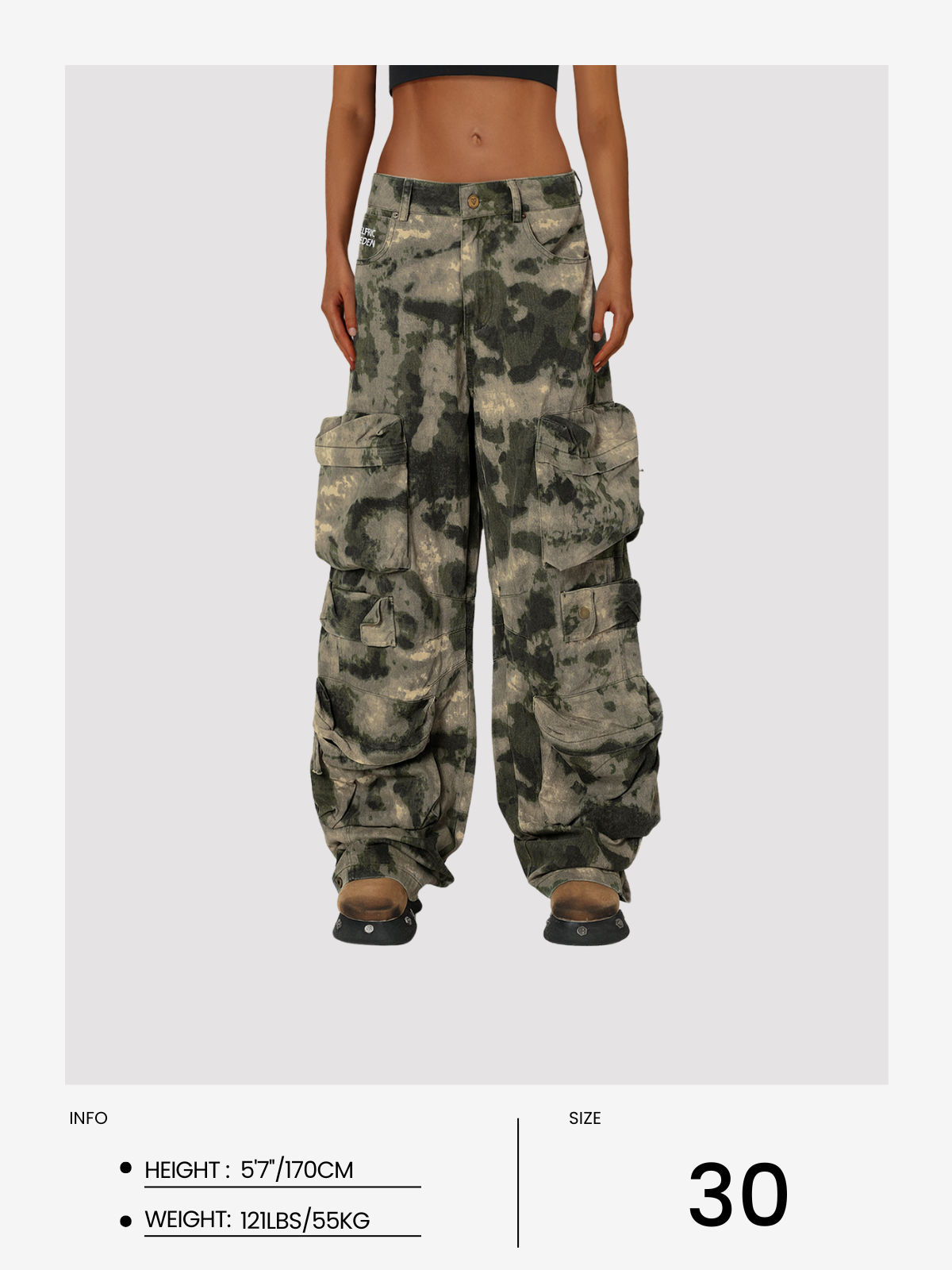 Camouflage Baggy Pants