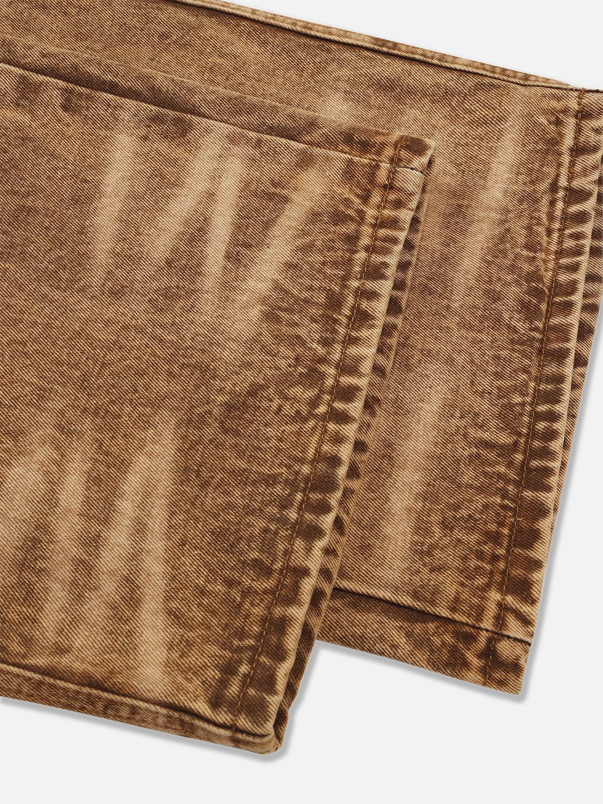 Washed Two Layer Jeans