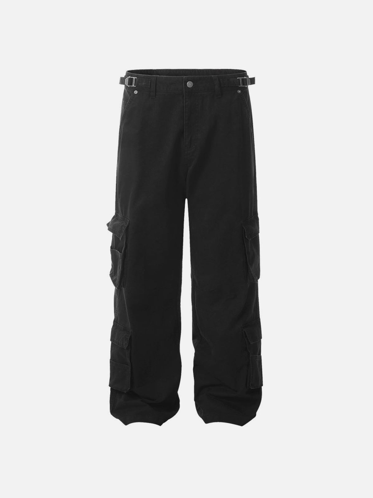 Adjustable Waist Baggy Pants