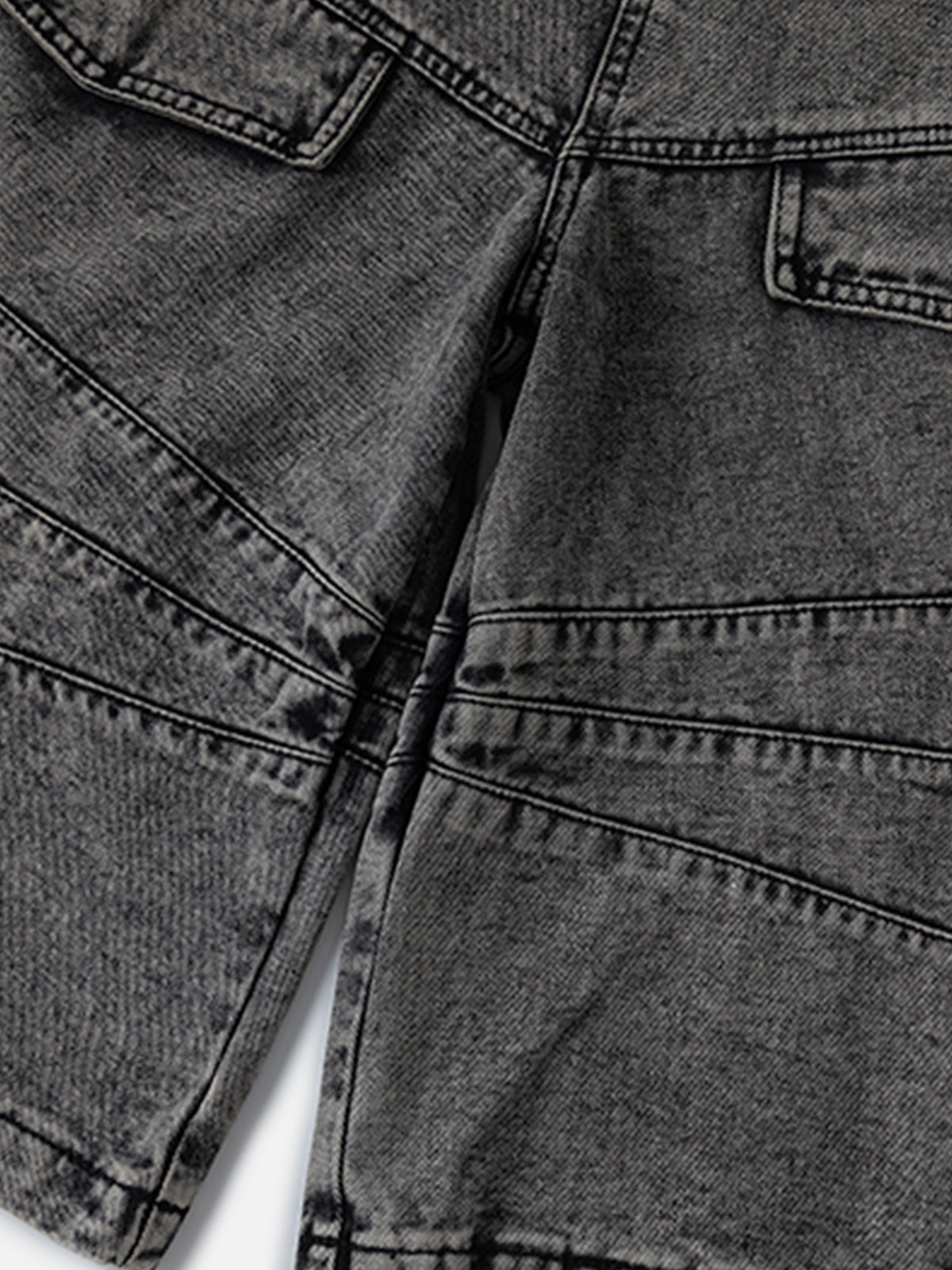 Wrinkle Washed Longline Jorts