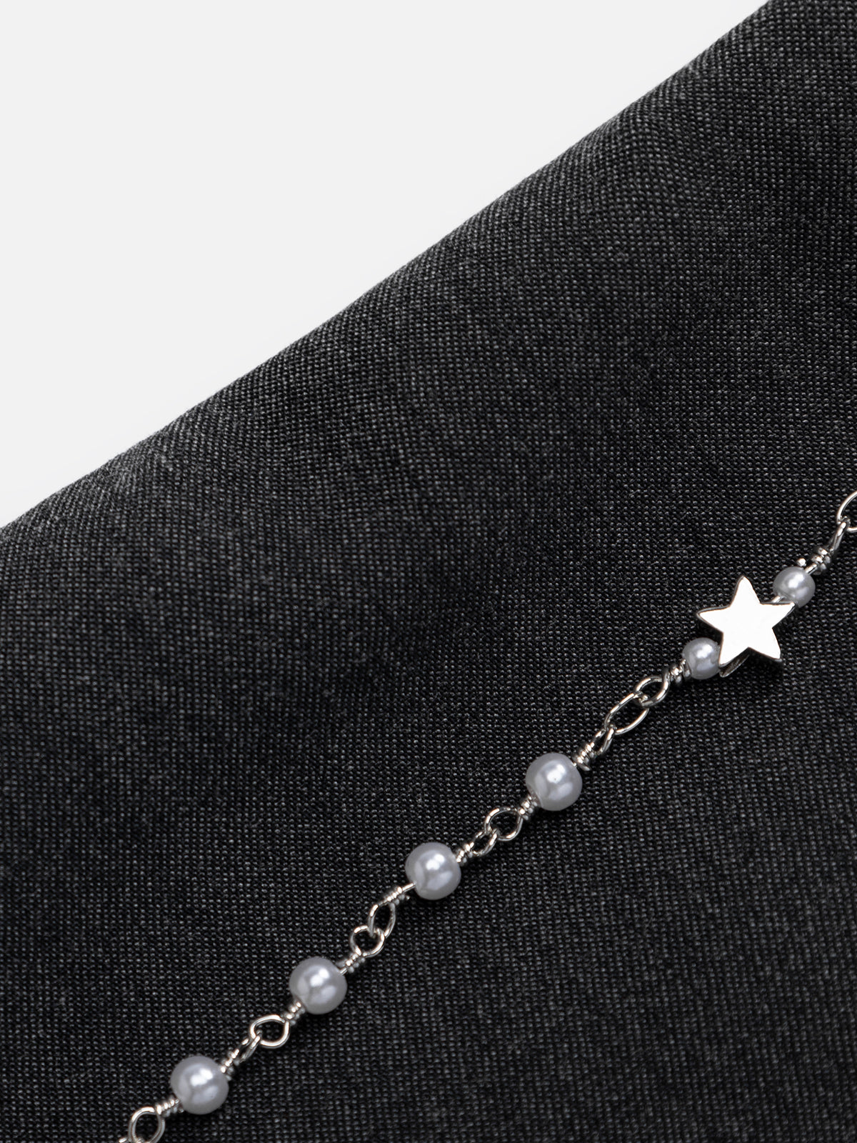 Plaid Patchwork Chain Skirt