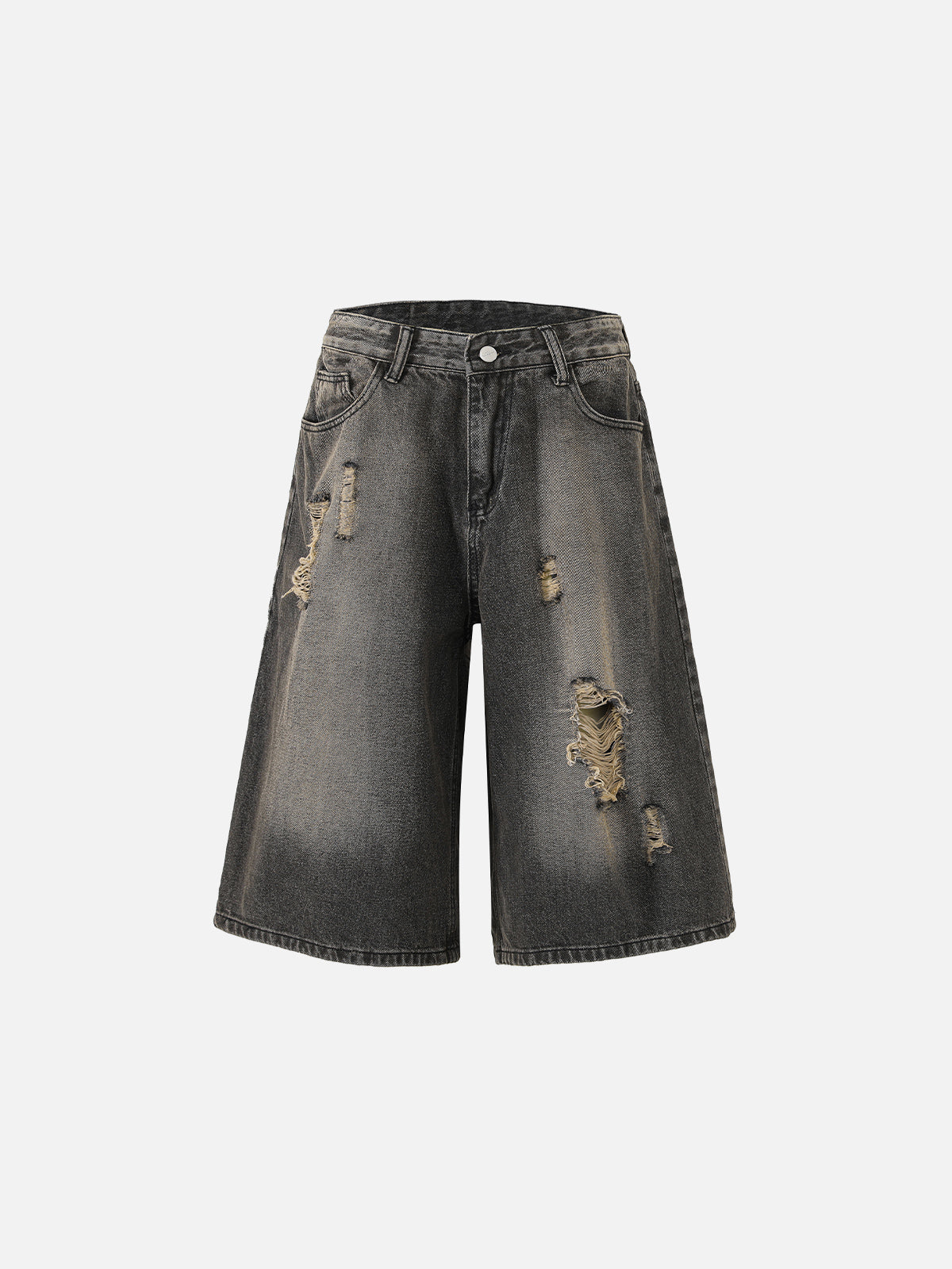 Distressed Baggy Longline Jorts
