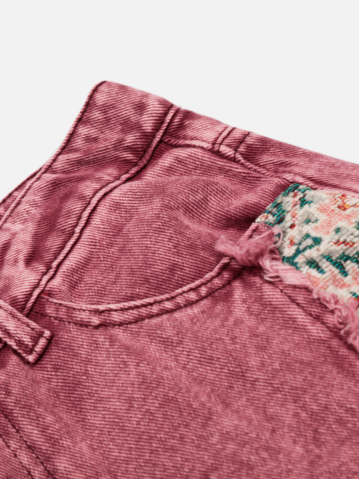 Patchwork Super Baggy Barrel Jeans