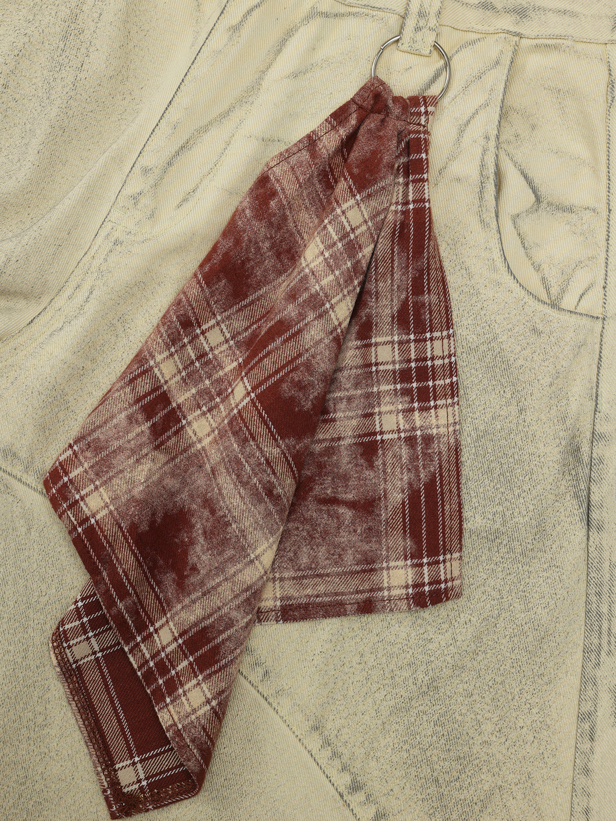 Reverse Super Baggy Barrel Jeans