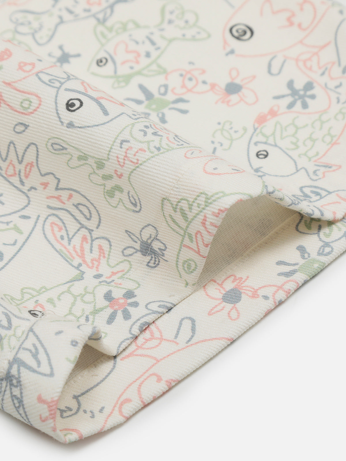 Full Print Fish Baggy Pants