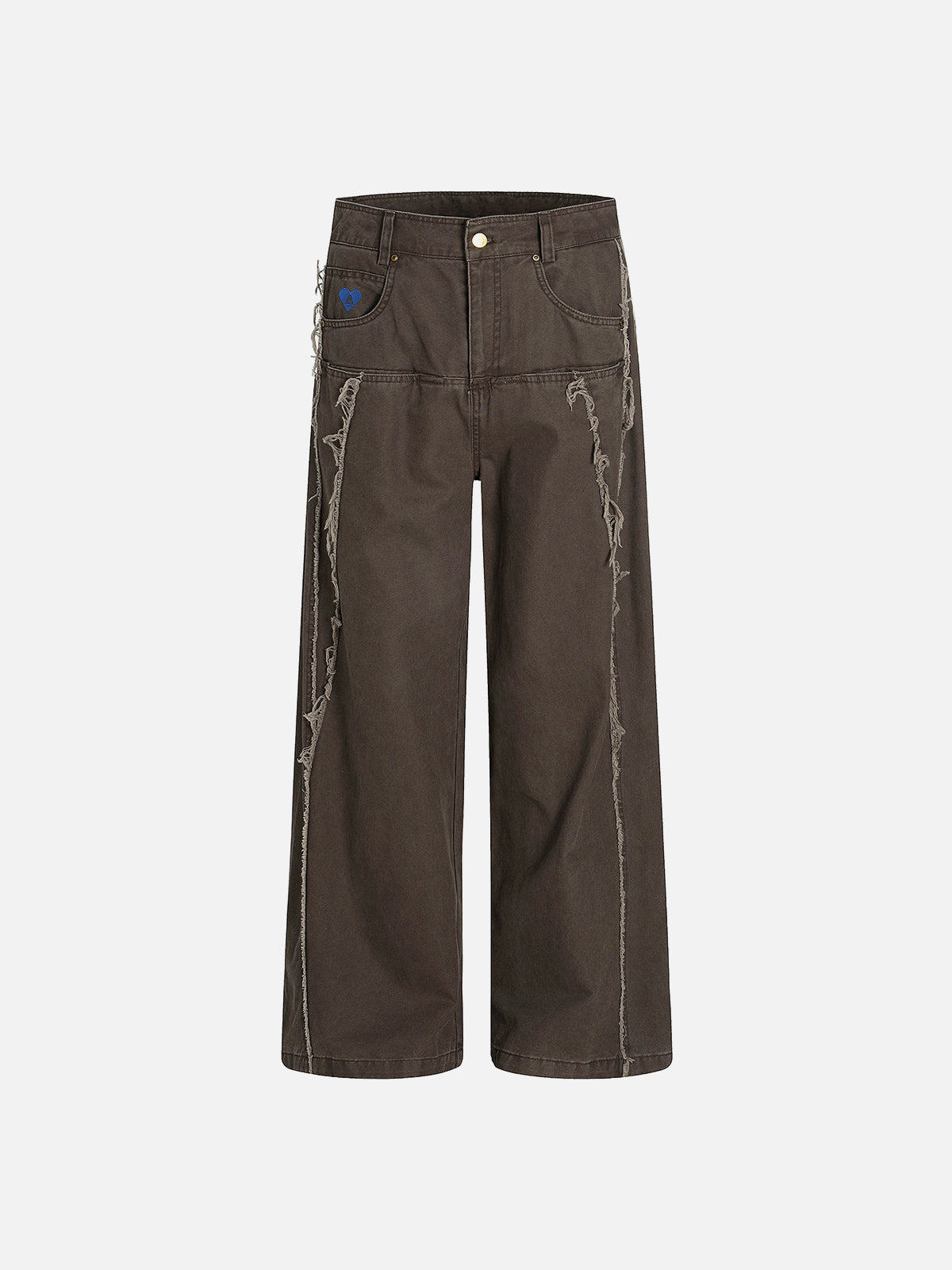 Fringe Baggy Cargo Pants
