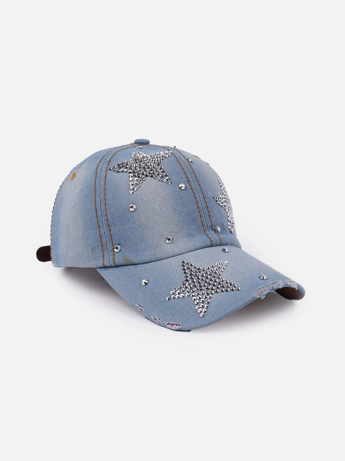 Hotfix Rhinestones Star Cap