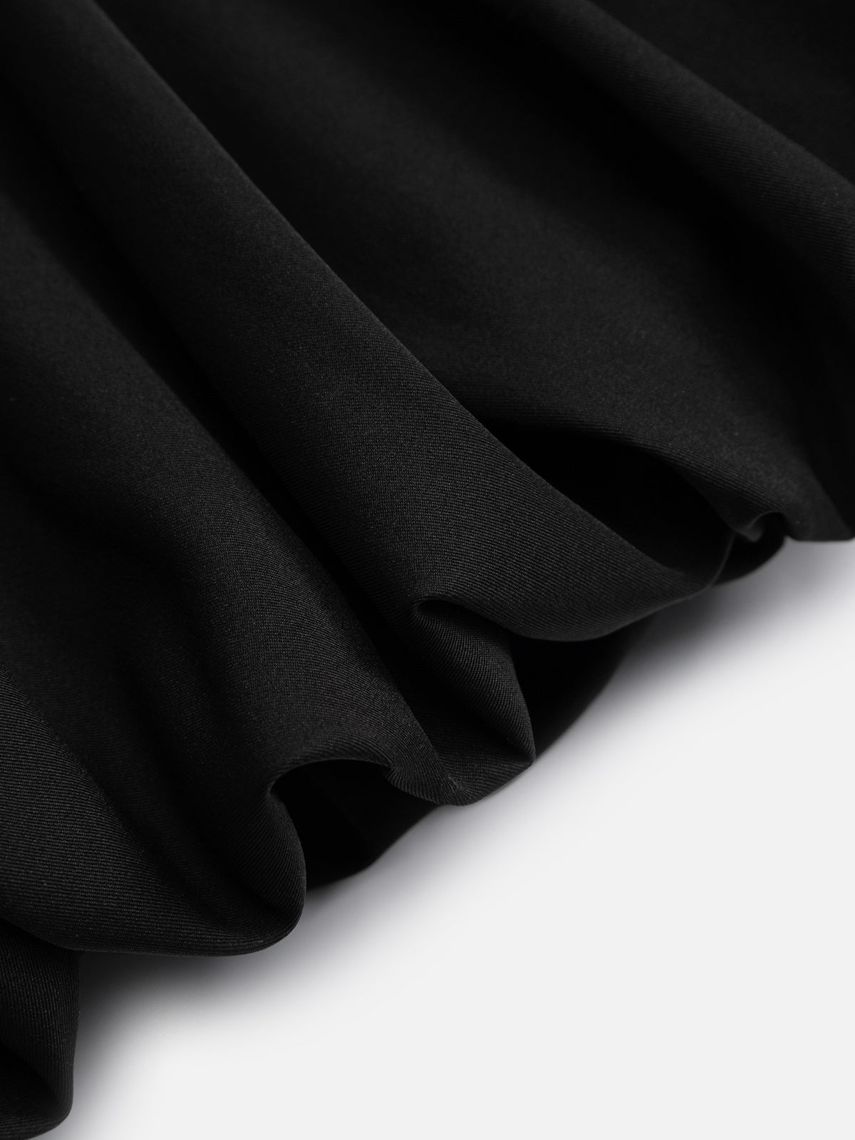 Double Waist Drawstring Skirt