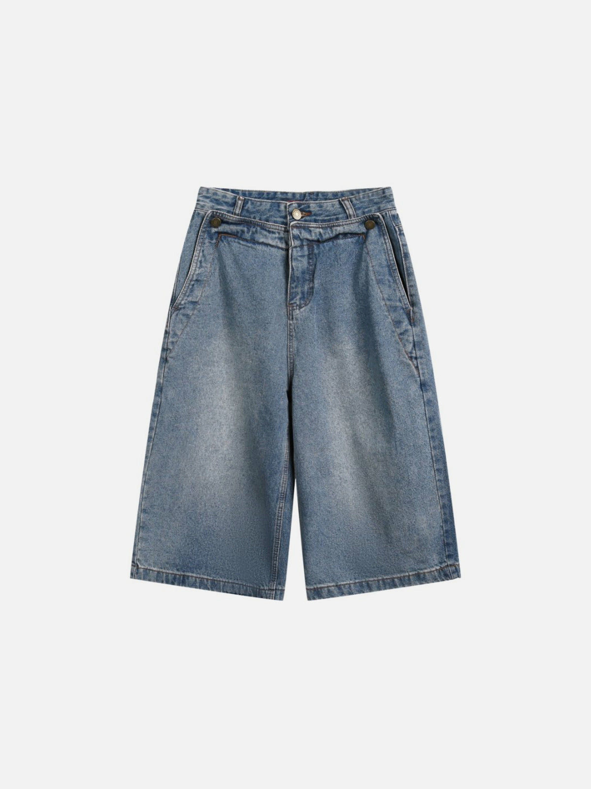 Two Layer Washed Longline Jorts