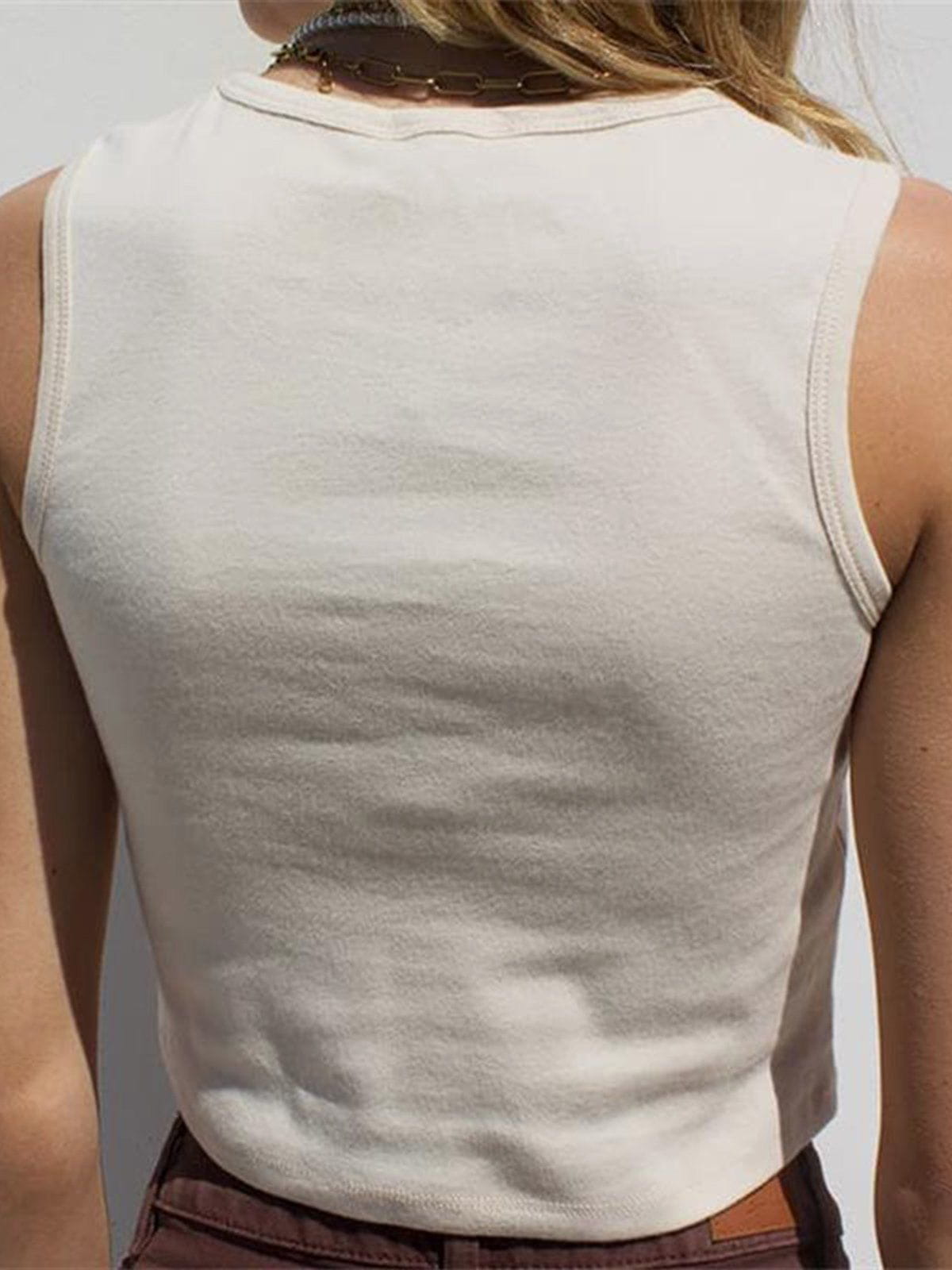 Butterfly Print Tank Top