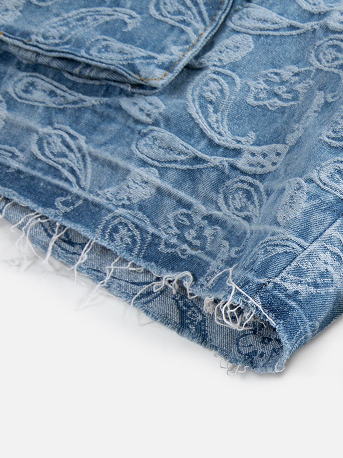 Bandana Jacquard Washed Jorts