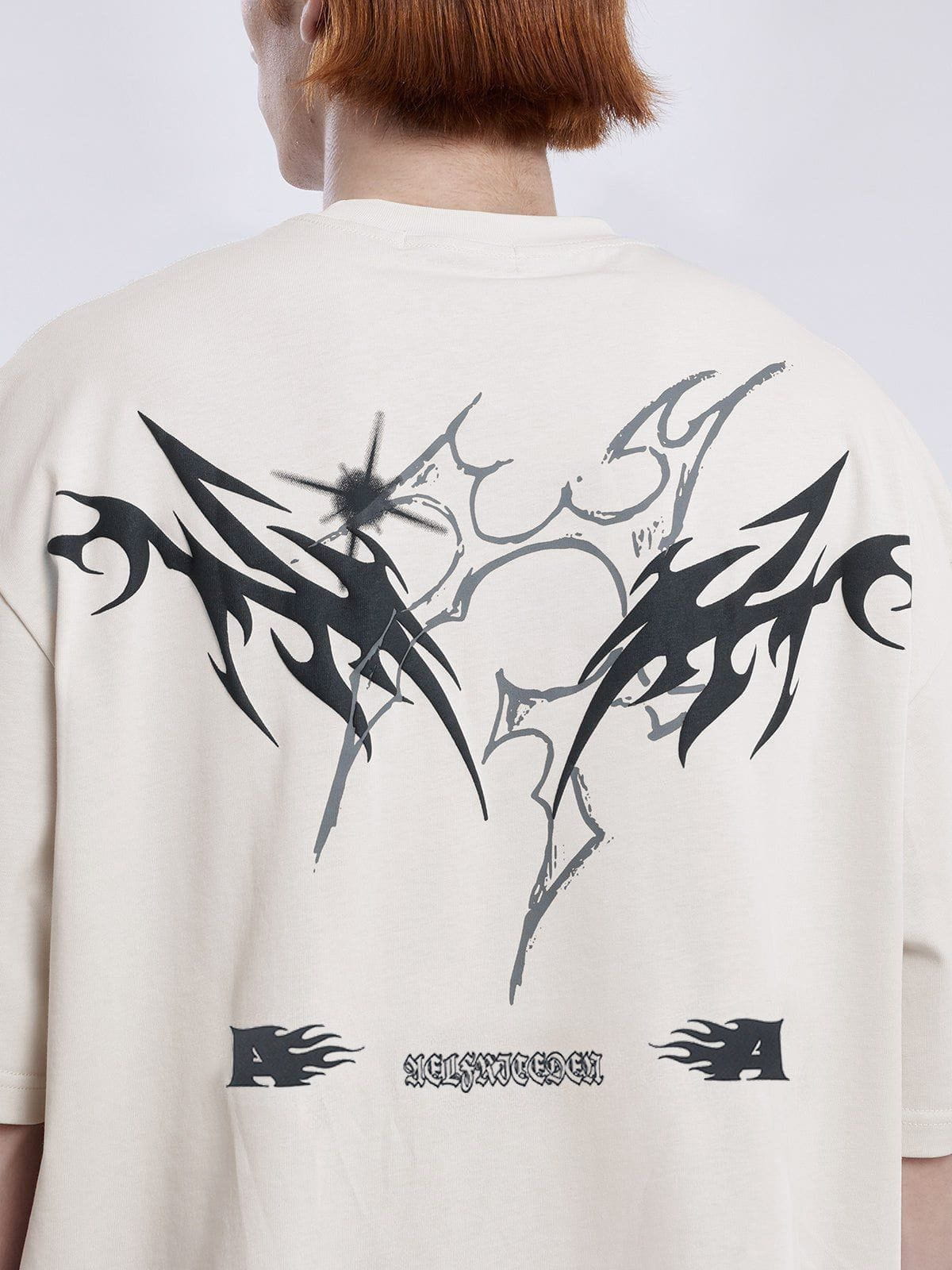 Flame Star Print Tee