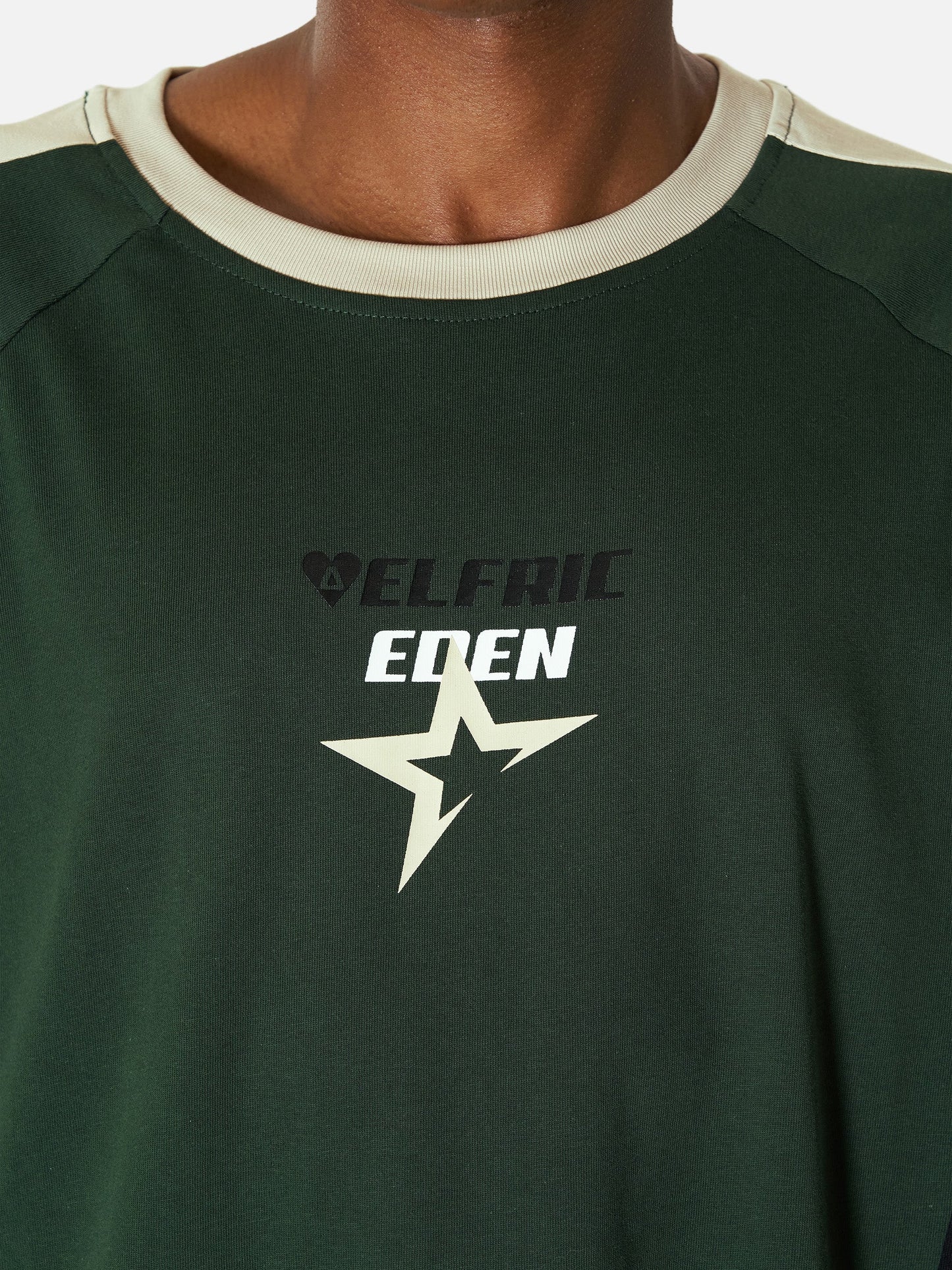 Color Blocking Star Tee