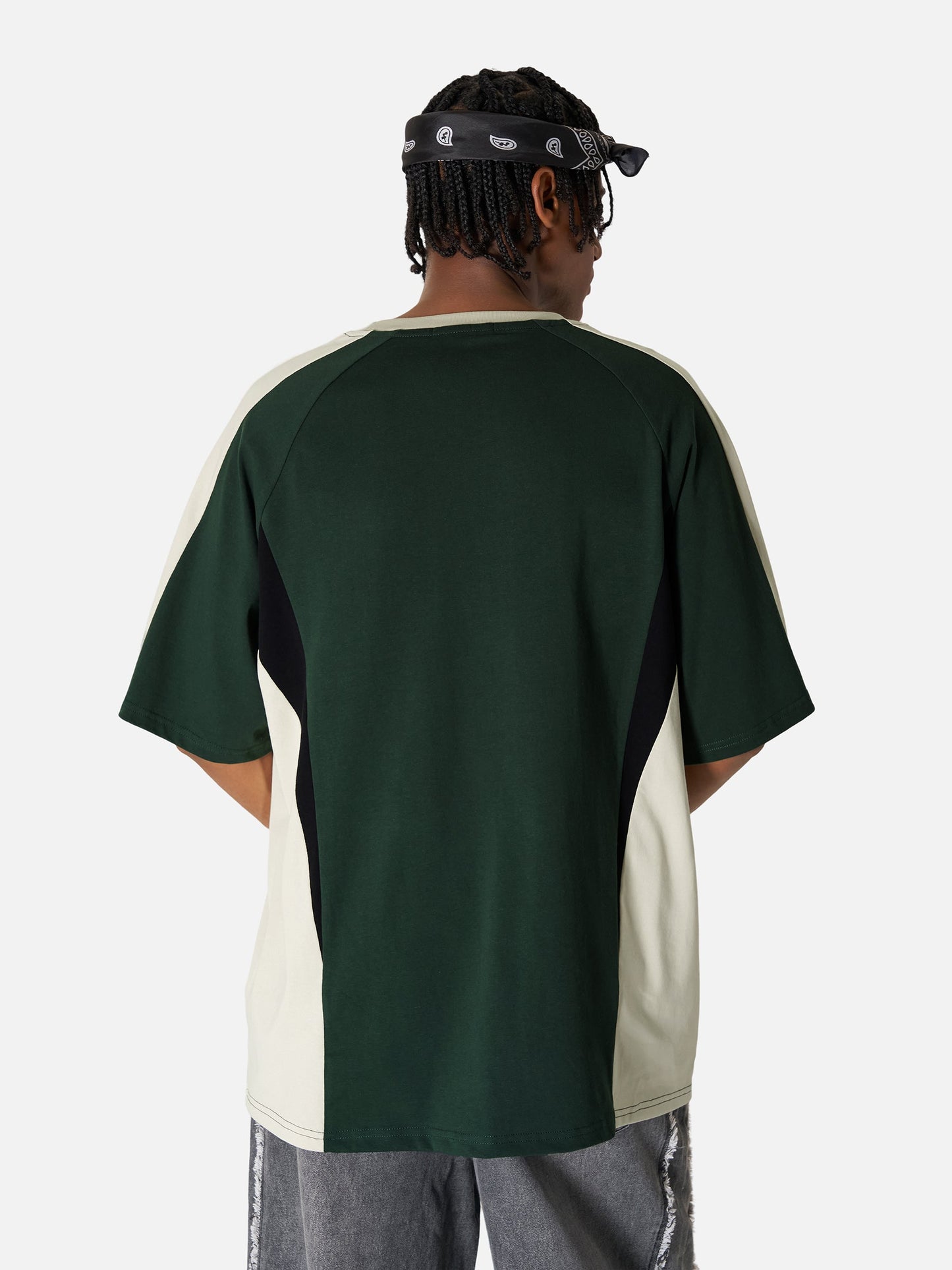 Color Blocking Star Tee