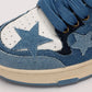 Starry Climb Stars Casual All-Match Denim Shoes