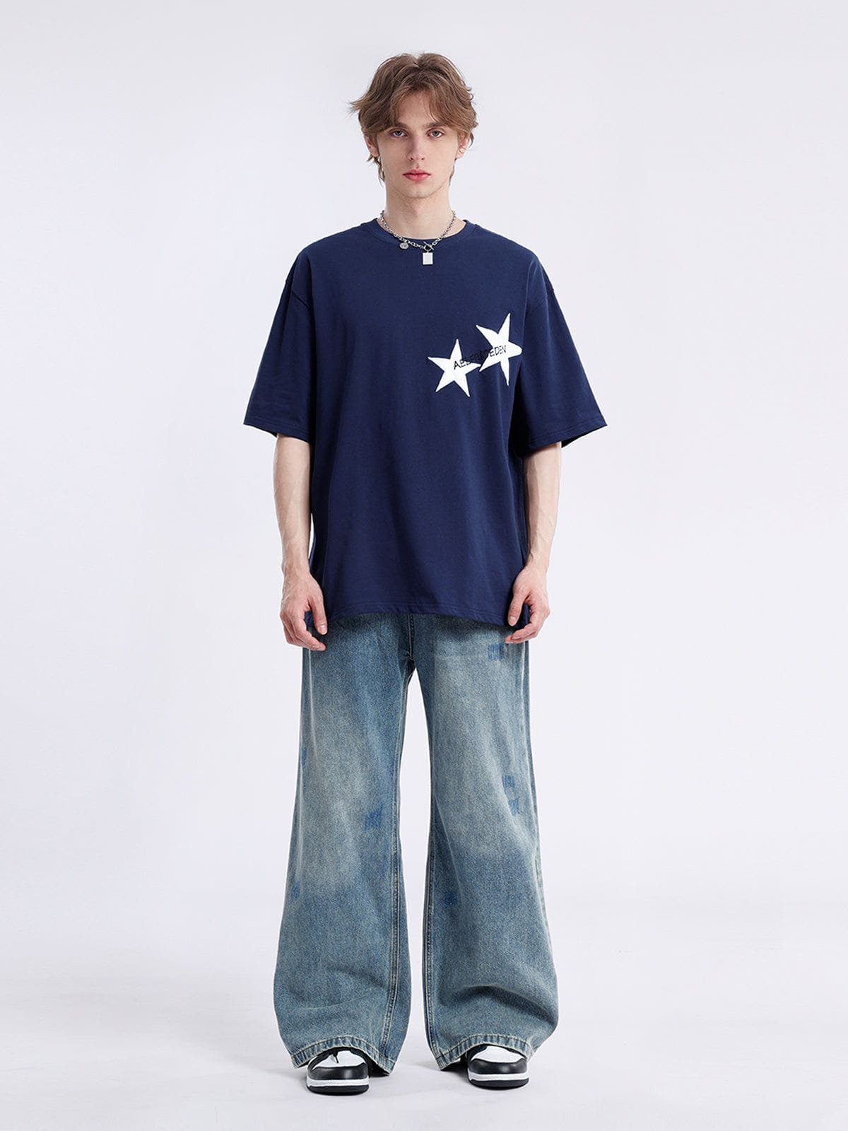 Embroidery Star Tee