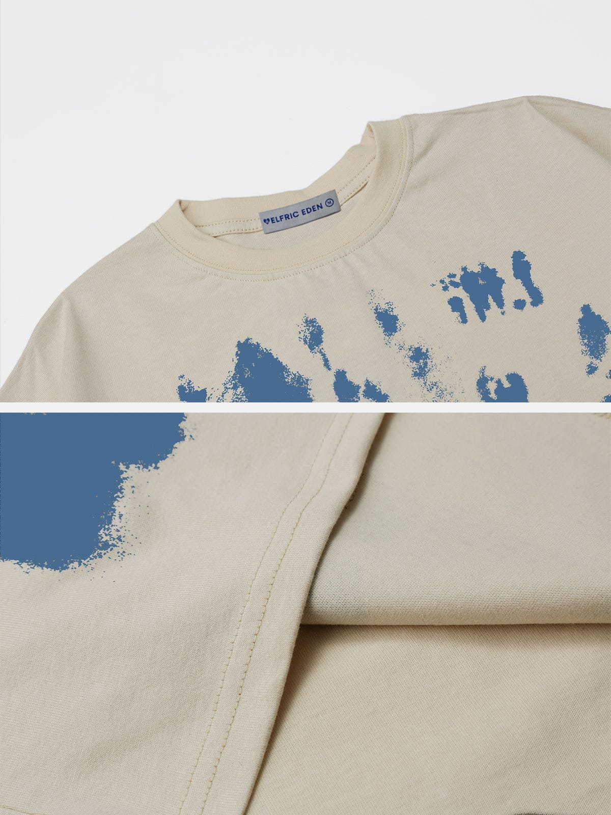 Character Inkjet Graffiti Print Tee
