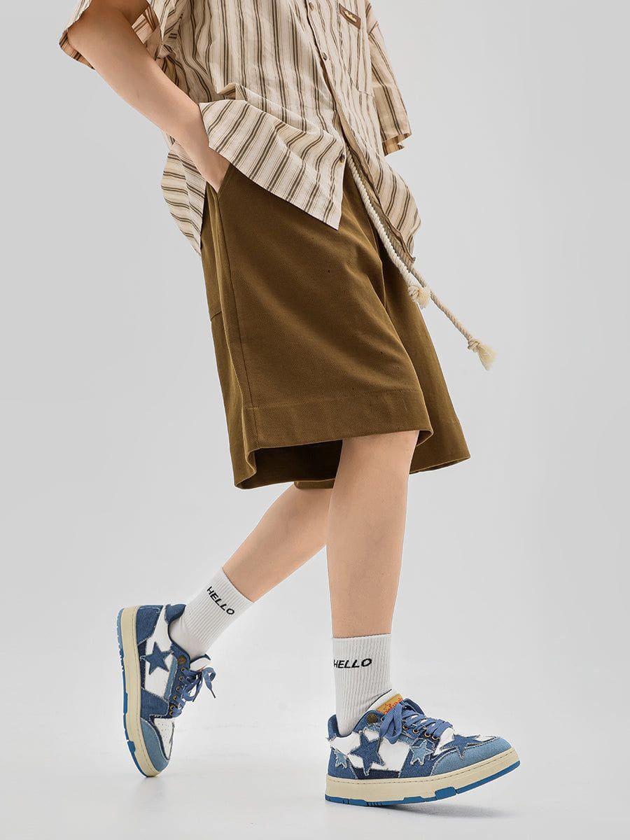 Starry Climb Stars Casual All-Match Denim Shoes