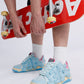 StarryClimb Applique Embroidery Big Letter Skate Shoes