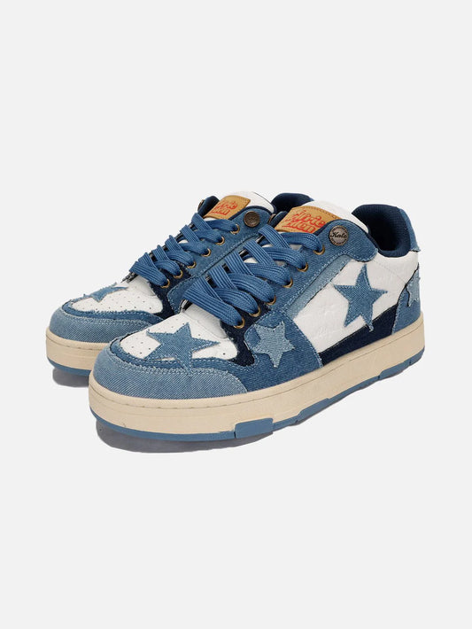 Blue Star Chunky Sneakers