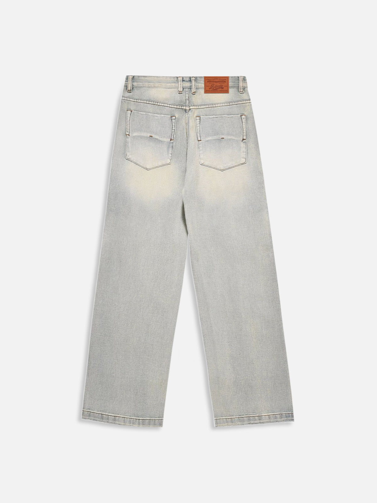 Washed Loose Jeans