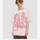 Cartoon Line Character Print Tee