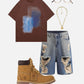 Multi Distressed Jorts