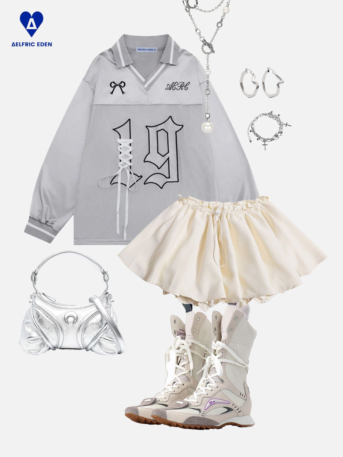 Wrinkle Bud Skirt