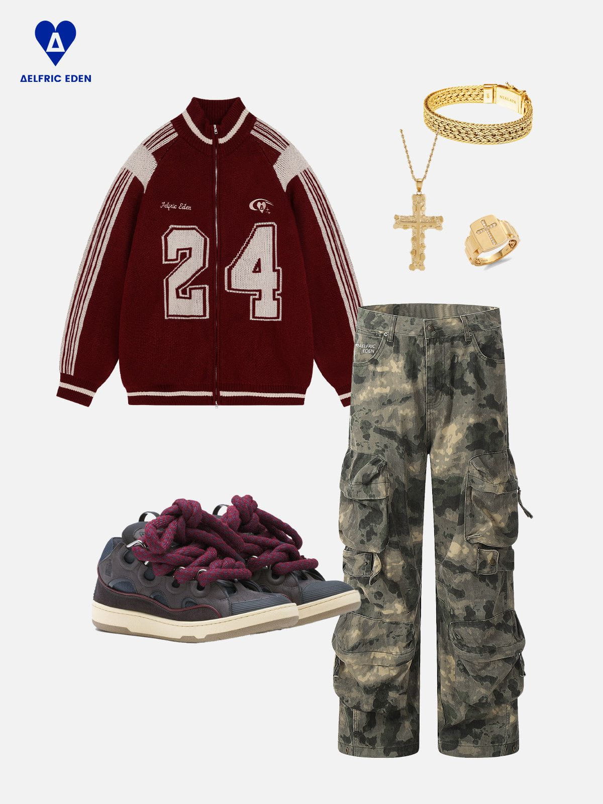 Camouflage Baggy Pants