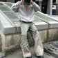 Leather Baggy Jeans
