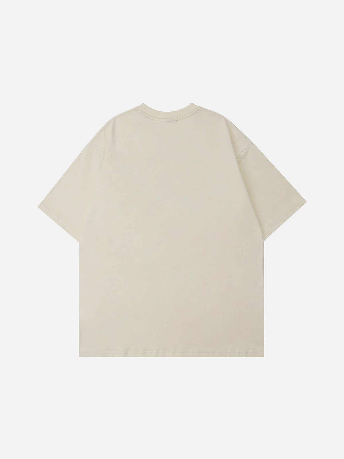 Character Inkjet Graffiti Print Tee