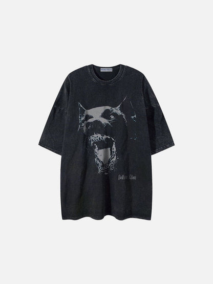 Cerberus Graphic Washed Tee