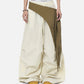 Color Blocking Bandage Pants