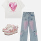 StarryClimb Color Blocking Patchwork Shoes