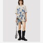 Character Inkjet Graffiti Print Tee