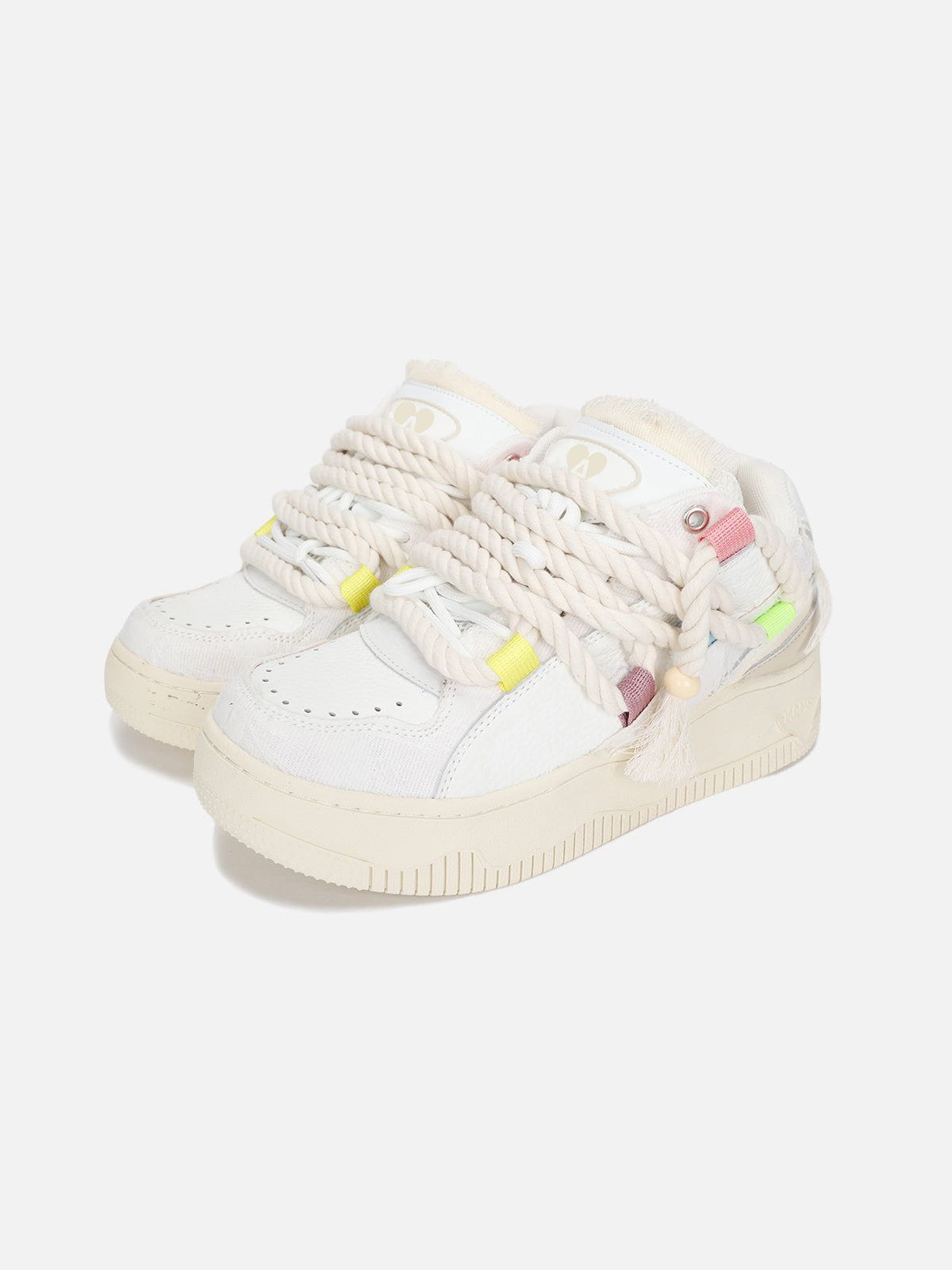 StarryClimb Lace Tassel Shoelace Skate Shoes