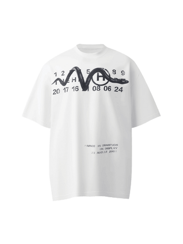 Thesupermade Washed Digital Art Street Rap T-Shirt