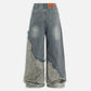 Leather Baggy Jeans