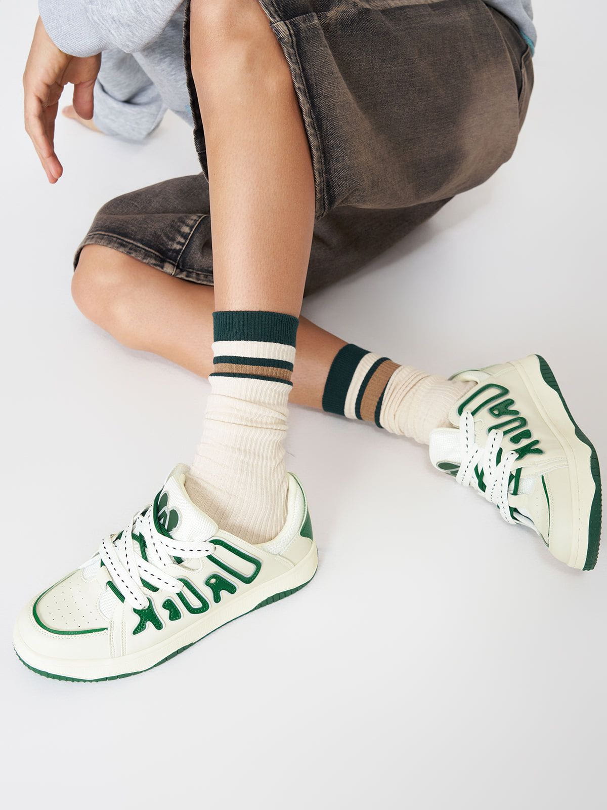 StarryClimb Dissolving Sole Patchwork Shoes