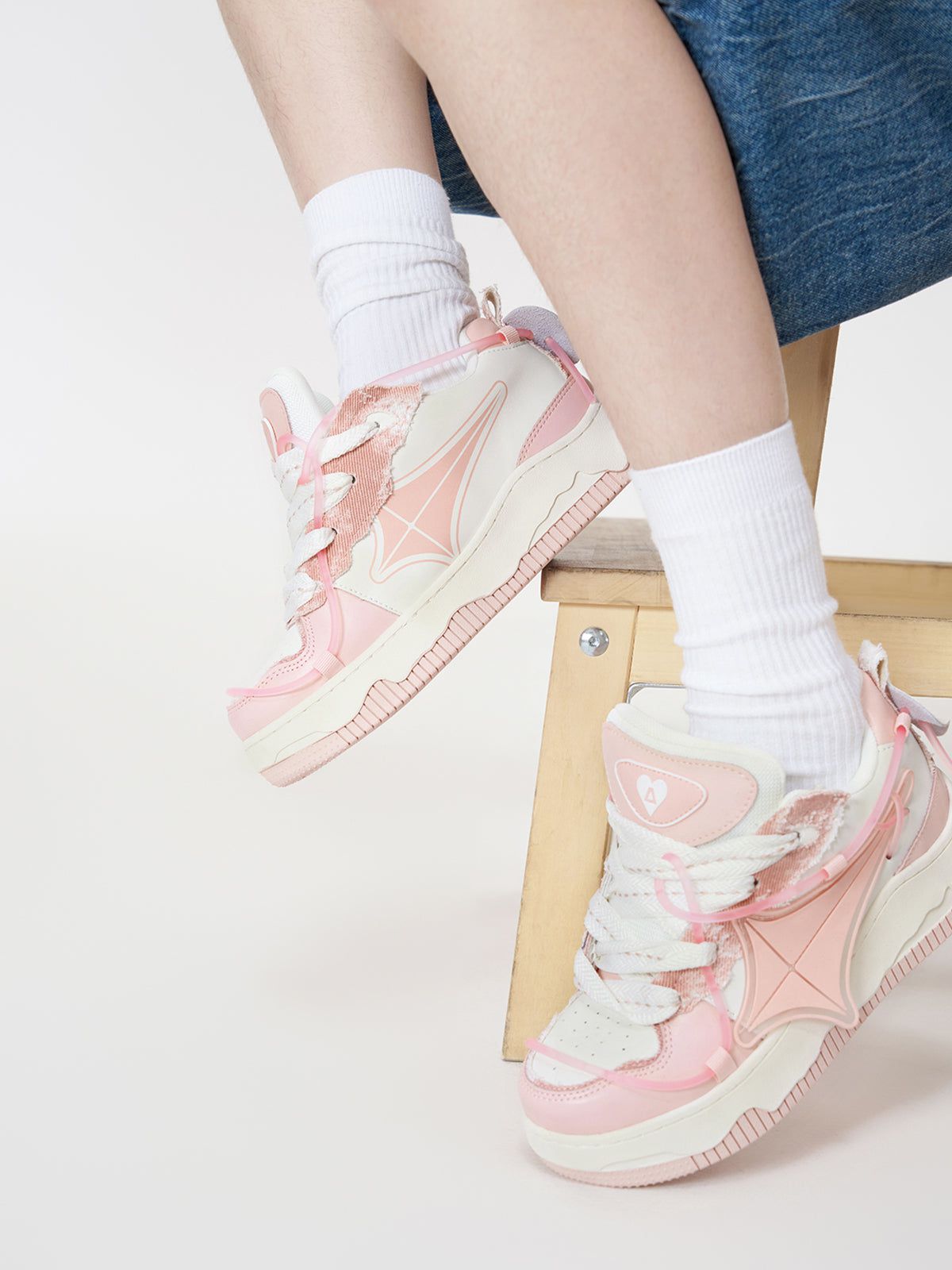 StarryClimb Color Blocking Patchwork Shoes