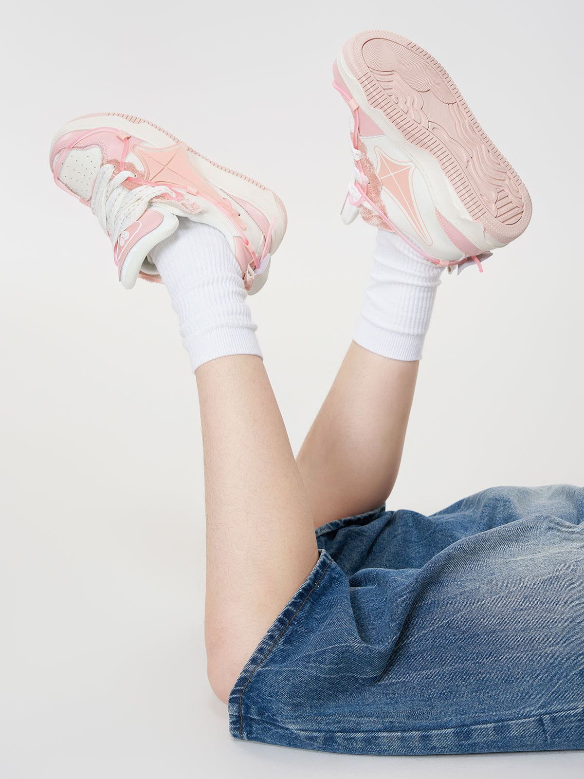 StarryClimb Color Blocking Patchwork Shoes