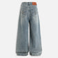 Fringe Baggy Jeans