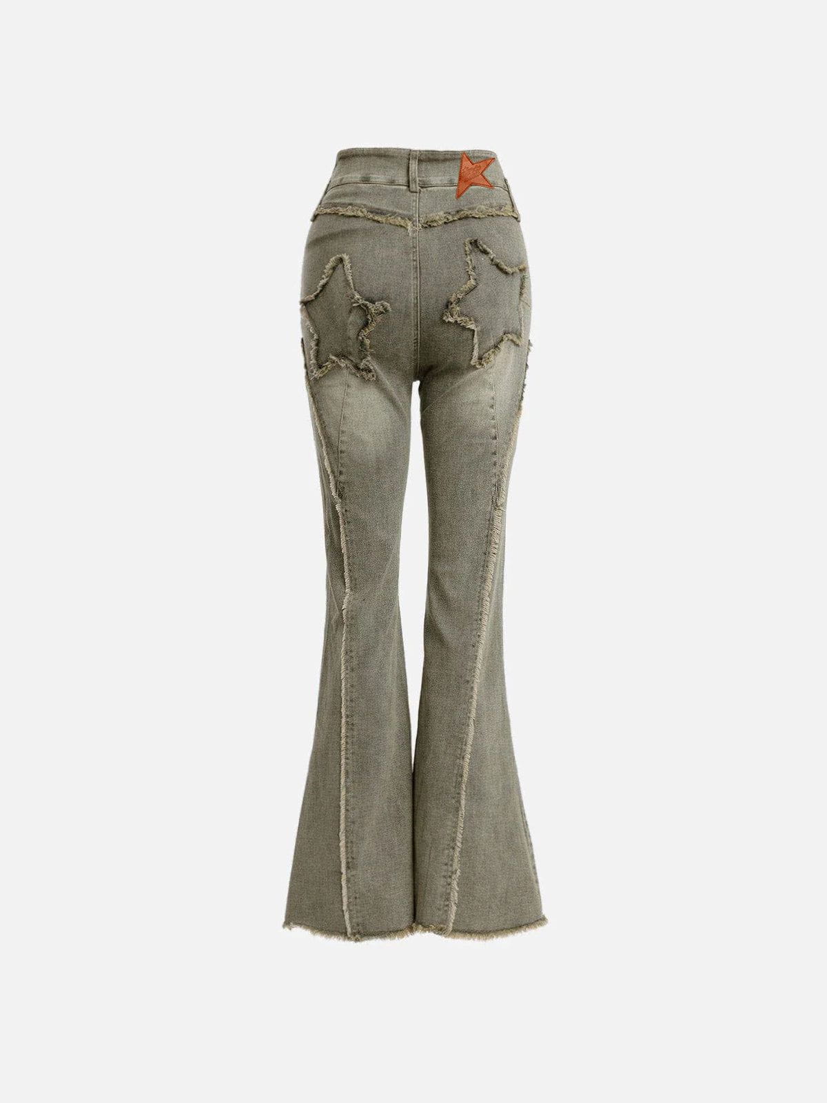 Vintage Fringe Star Jeans