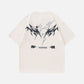 Flame Star Print Tee