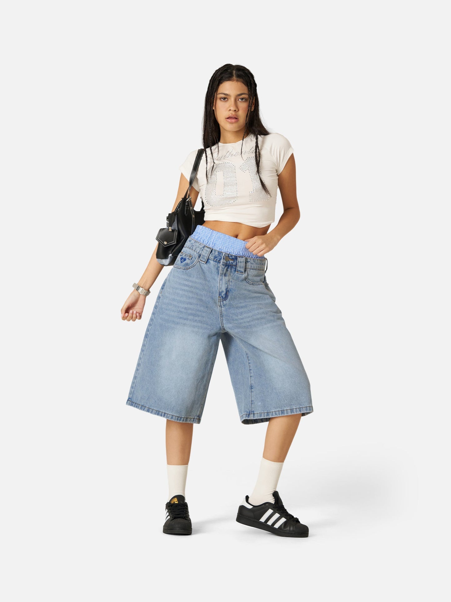Double Waist Jorts