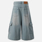 Multi Pocket Longline Jorts