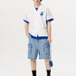 Bandana Jacquard Washed Jorts