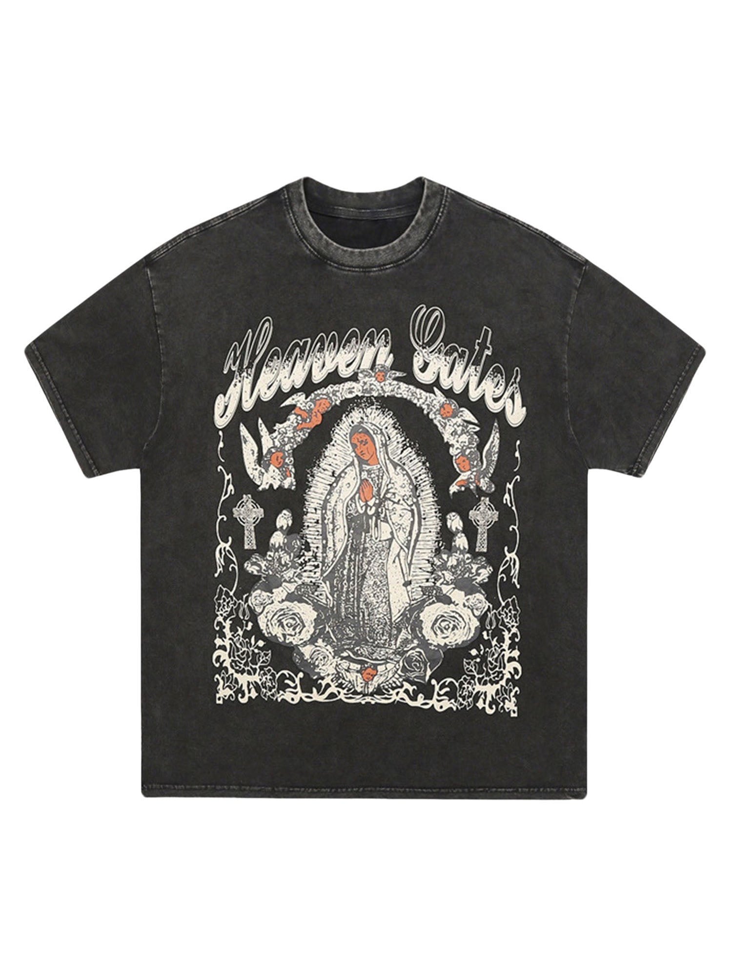 Retro Street Our Lady Of The Cross T-shirt